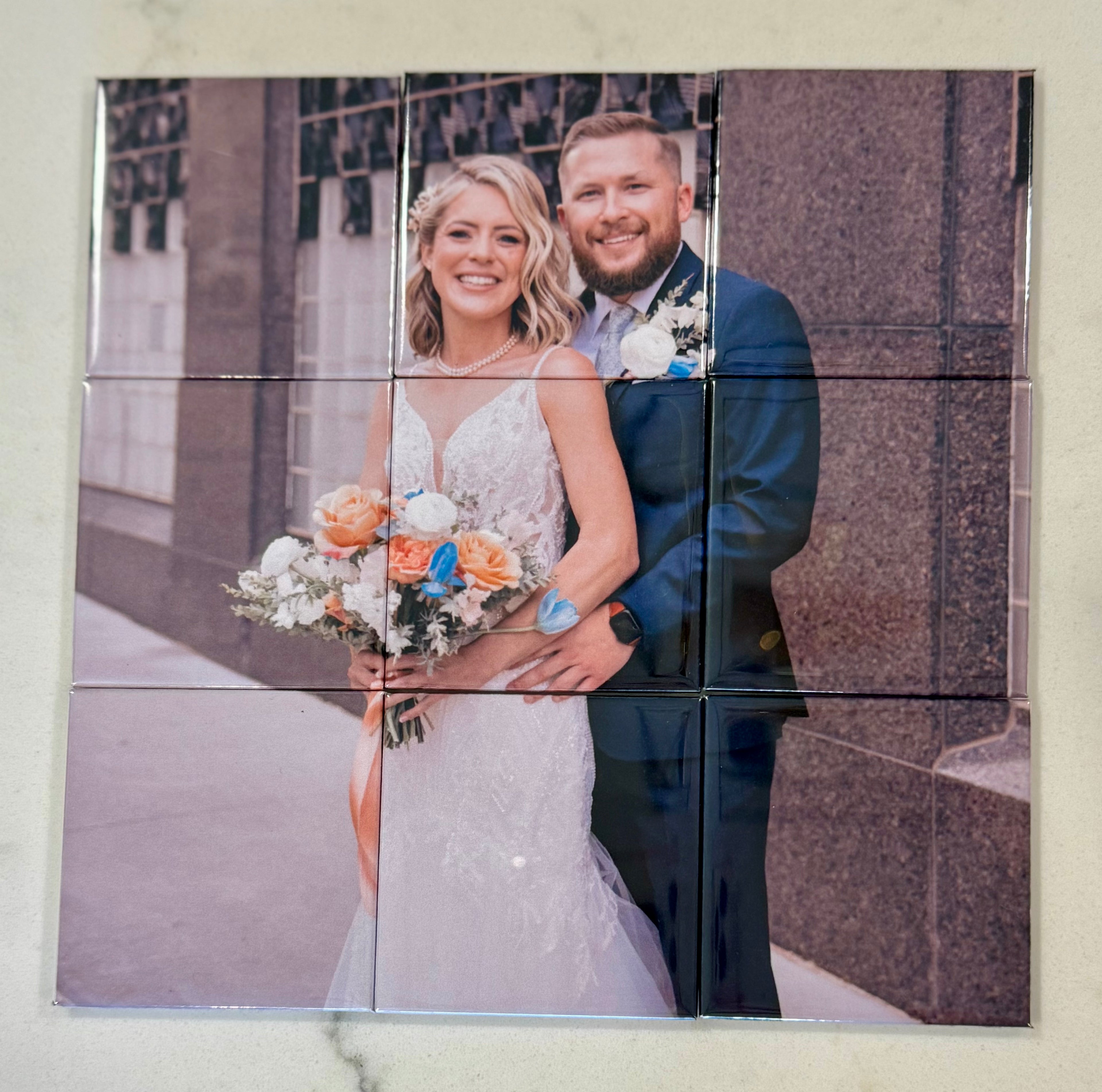 2x2 Custom Photo Magnet Puzzle (Set of 9)