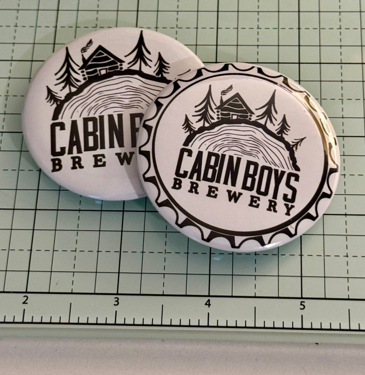Custom Round Bottle Opener (2in)