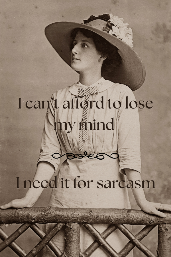 Can't Lose My Sarcasm - 2x3 magnet